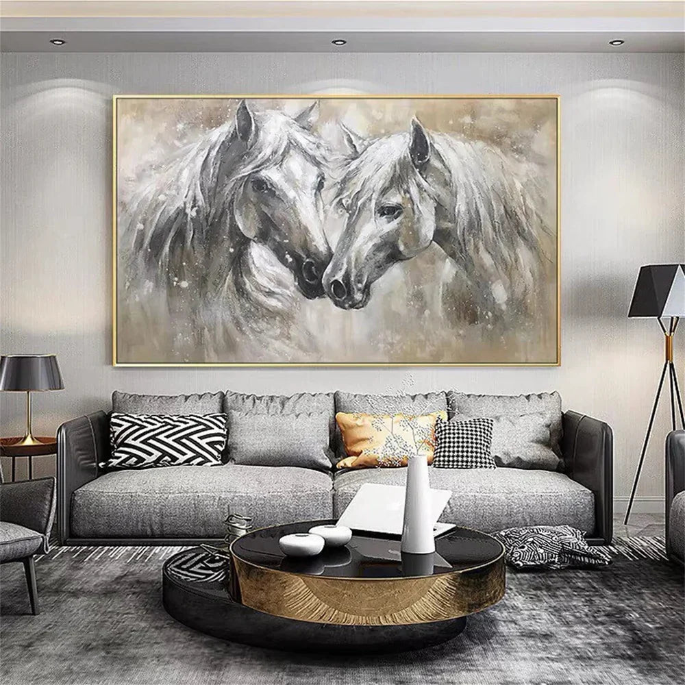 Abstract Horse Animal Wall Art #DL014