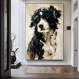 Abstract Dog Animal Wall Art #DL058