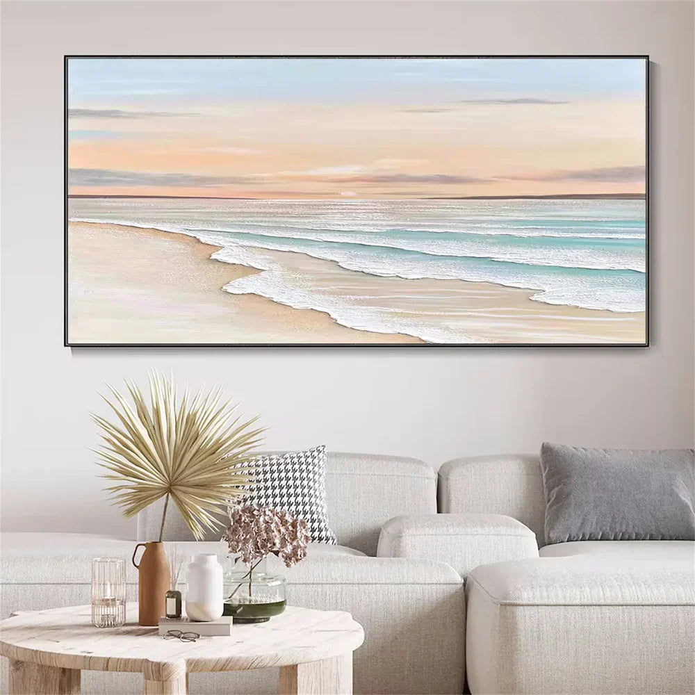 Ocean & Sky Textured Wall Art # MO043