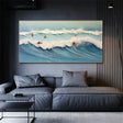 Surfing Sport Art Textured Canvas #PT025