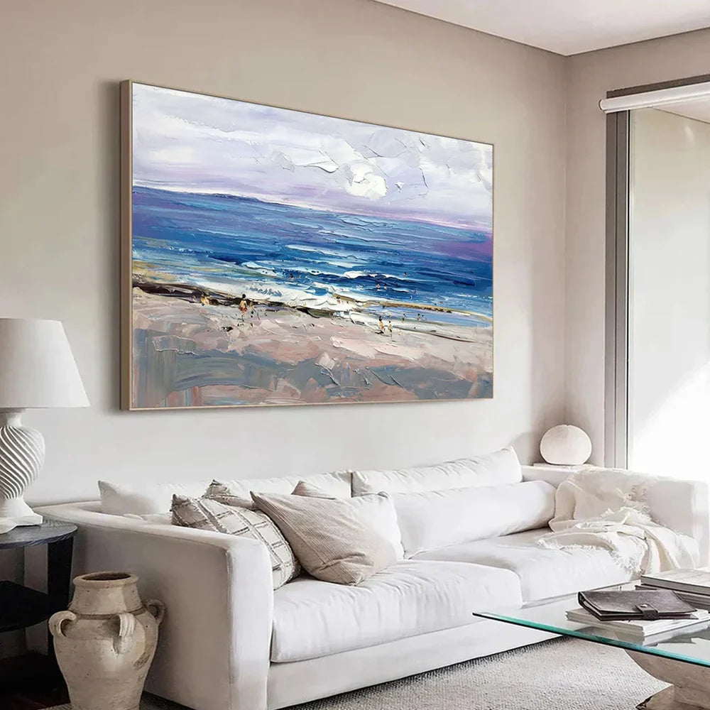 Ocean & Sky Textured Wall Art # MO008