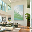Ocean & Sky Abstract Wall Art #MO067