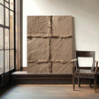 Textured Earthy Lattice | Warm Tones