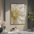 Textured Radiant Gleam | Gold Burst