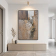 Textured Earthy Abstract | Warm Neutrals