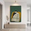 Textured Couple's Embrace | Green Gold