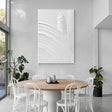 Textured Architectural Contour | White Relief