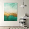 Green Abstract Wall Art #AT033