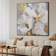 Flower & Tree Textured Abstract Wall Art #SF052