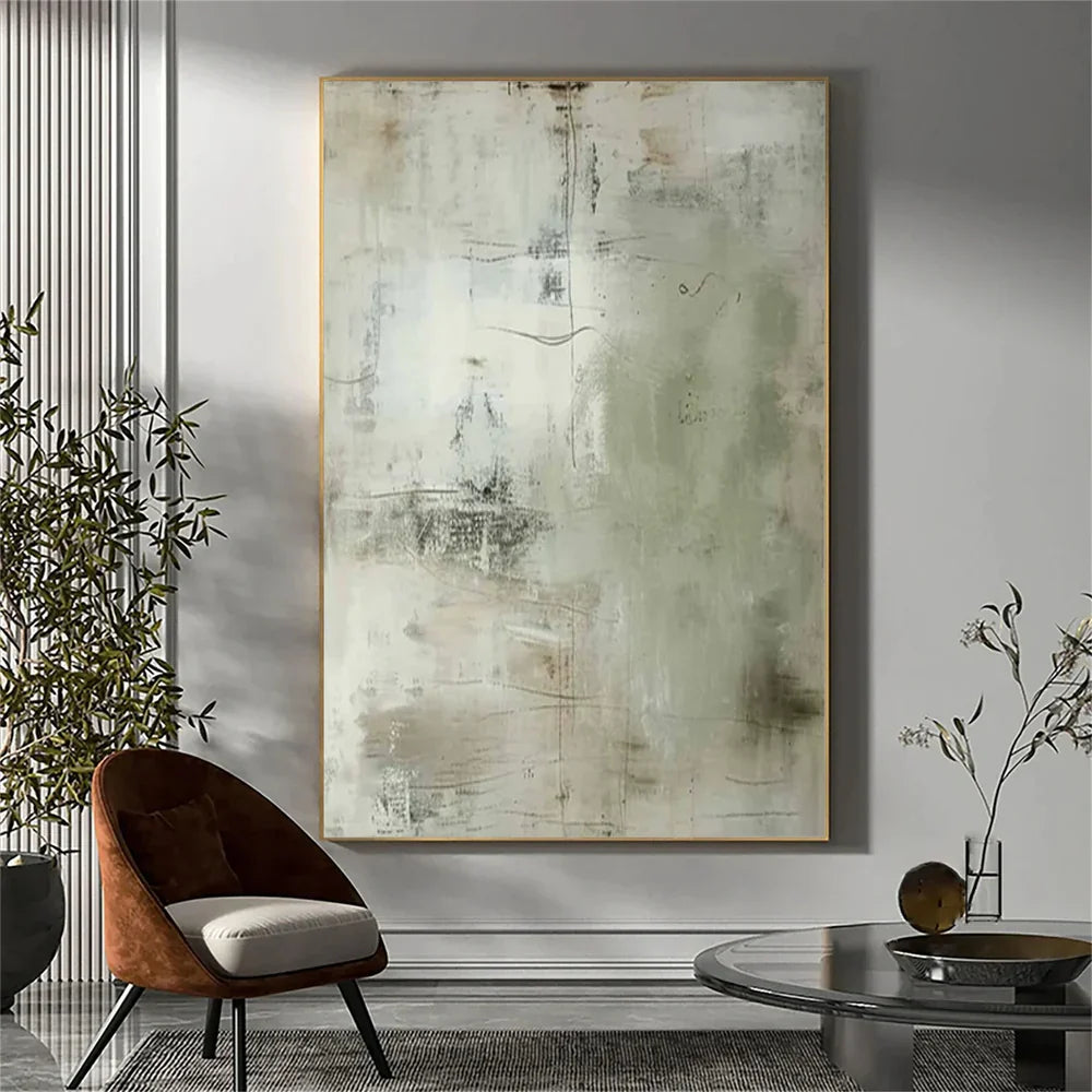 Green Abstract Wall Art  #AT071