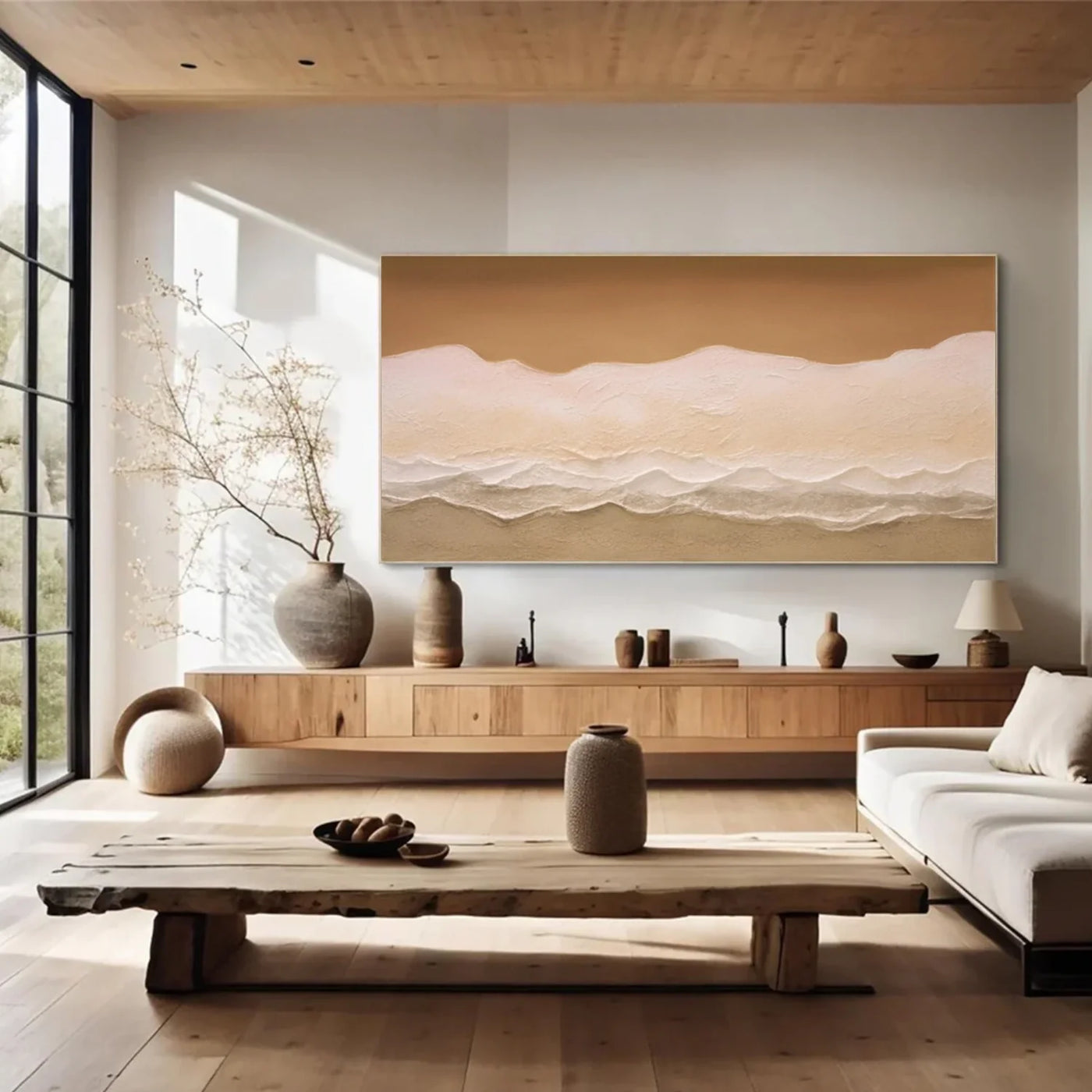 Ocean & Sky Textured Wall Art #MO108