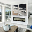 Ocean & Sky Textured Wall Art #MO097