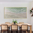 Green Abstract Texture Wall Art #AT035