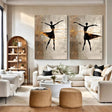Abstract Portrait Wall Art Set of 2 #PB012