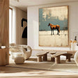 Abstract Horse Animal Wall Art #DL027