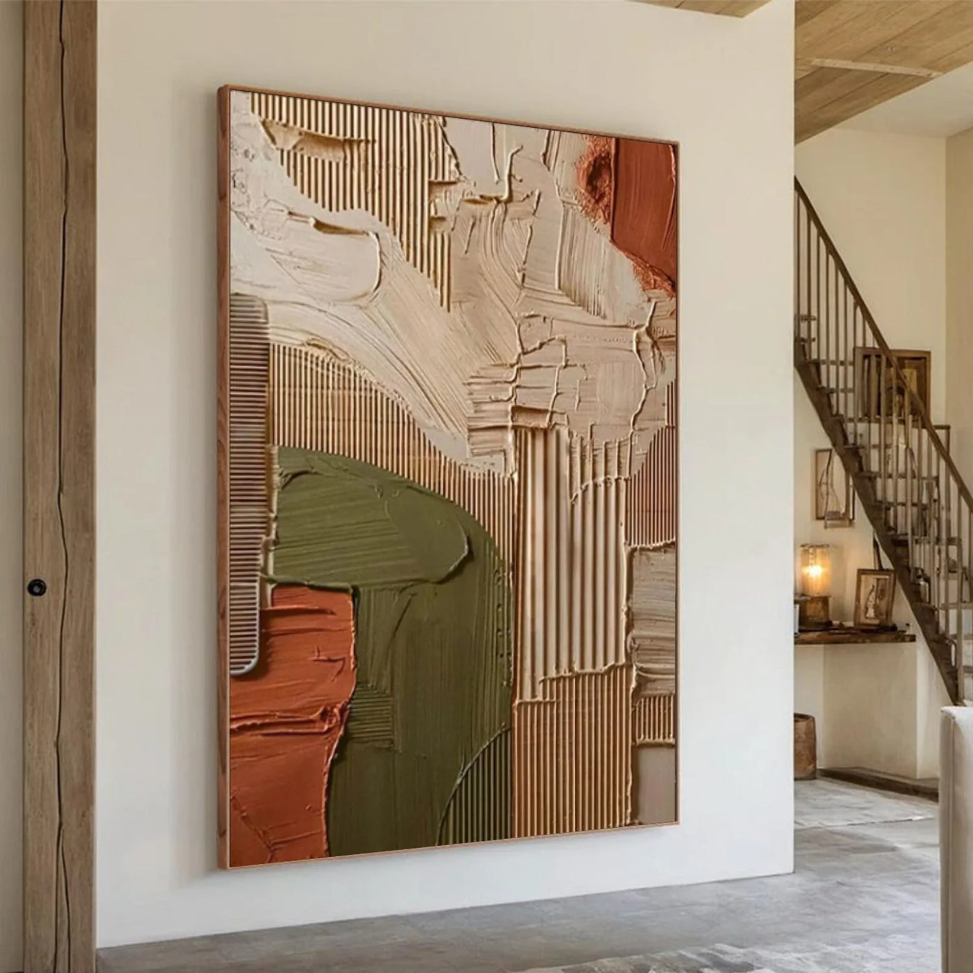 Abstract Textured Wall Art #AT157