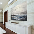 Ocean & Sky Abstract Wall Art # MO024