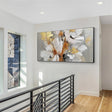 Flower & Tree Textured Abstract Wall Art #SF050
