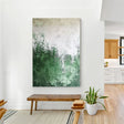 Green Abstract Wall Art  #AT101