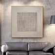 Beige and Brown Abstract Texture Wall Art  #AT045