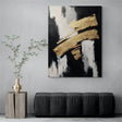 Black and White Minimalist Textured Wall Art #MT100