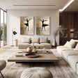 Abstract Portrait Wall Art Set of 2 #PB012
