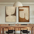 Wabi Sabi Abstract Wall Art Set of 2 #WT011