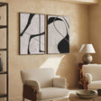 Abstract Wall Art Set of 2#AT025