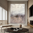 Textured Misty Elegance | Grey Beige