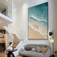 Ocean & Sky Textured Wall Art #MO107