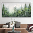 Flower & Tree Textured Abstract Wall Art #SF026