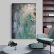 Green Abstract Texture Wall Art  #AT063