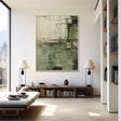 Green Abstract Wall Art  #AT072