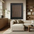 Black and Brown Abstract Texture Wall Art #AT011