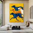 Abstract Dog Animal Wall Art #DL067