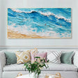 Surfing Sport Art Textured Canvas #PT028