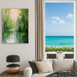 Green Abstract Wall Art  #AT102