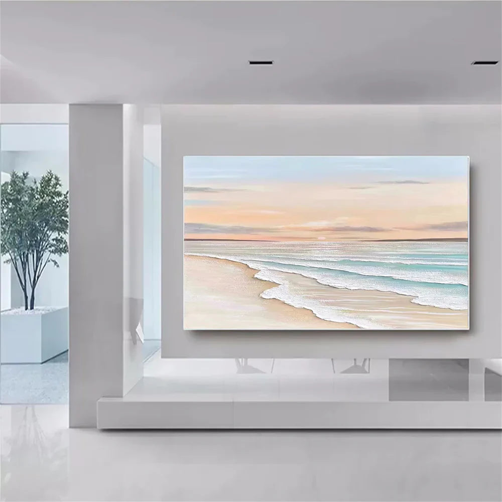 Ocean & Sky Textured Wall Art # MO009