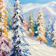 Skiing Sport Art Canvas #PT039