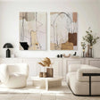 Abstract Wall Art Set of 2 #AT179