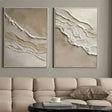 Ocean & Sky Textured Wall Art Set of 2 #MO040