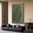 Green Minimalist Textured Wall Art #MT149