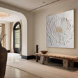 Flower & Tree Textured Abstract Wall Art #SF020