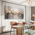 Flower & Tree Textured  Abstract Wall Art #SF063