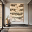 Textured Layered Depth | Beige Grey