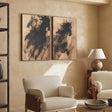 Abstract Horse Animal Wall Art  Set of 2 #DL047
