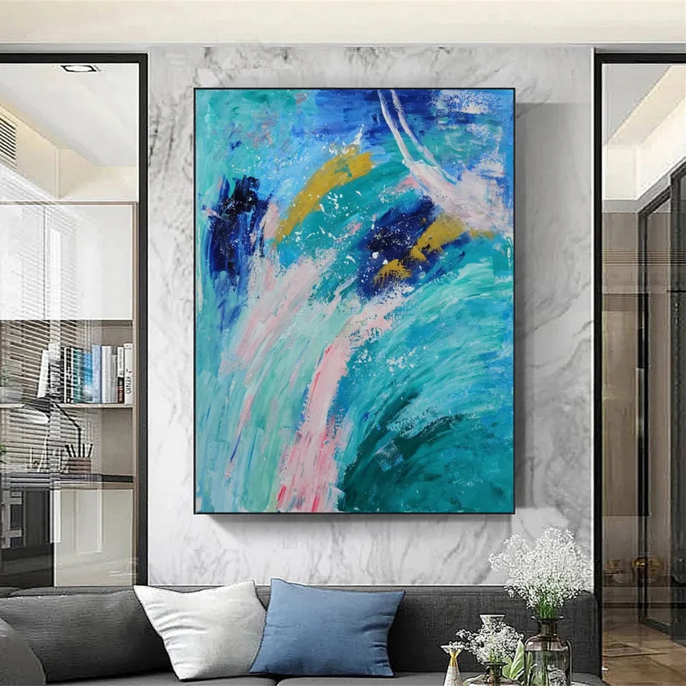 Abstract Texture Wall Art #AT093