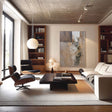 Textured Earthy Abstract | Warm Neutrals