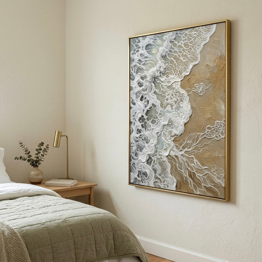 Abstract Art | Foam Shore Textures