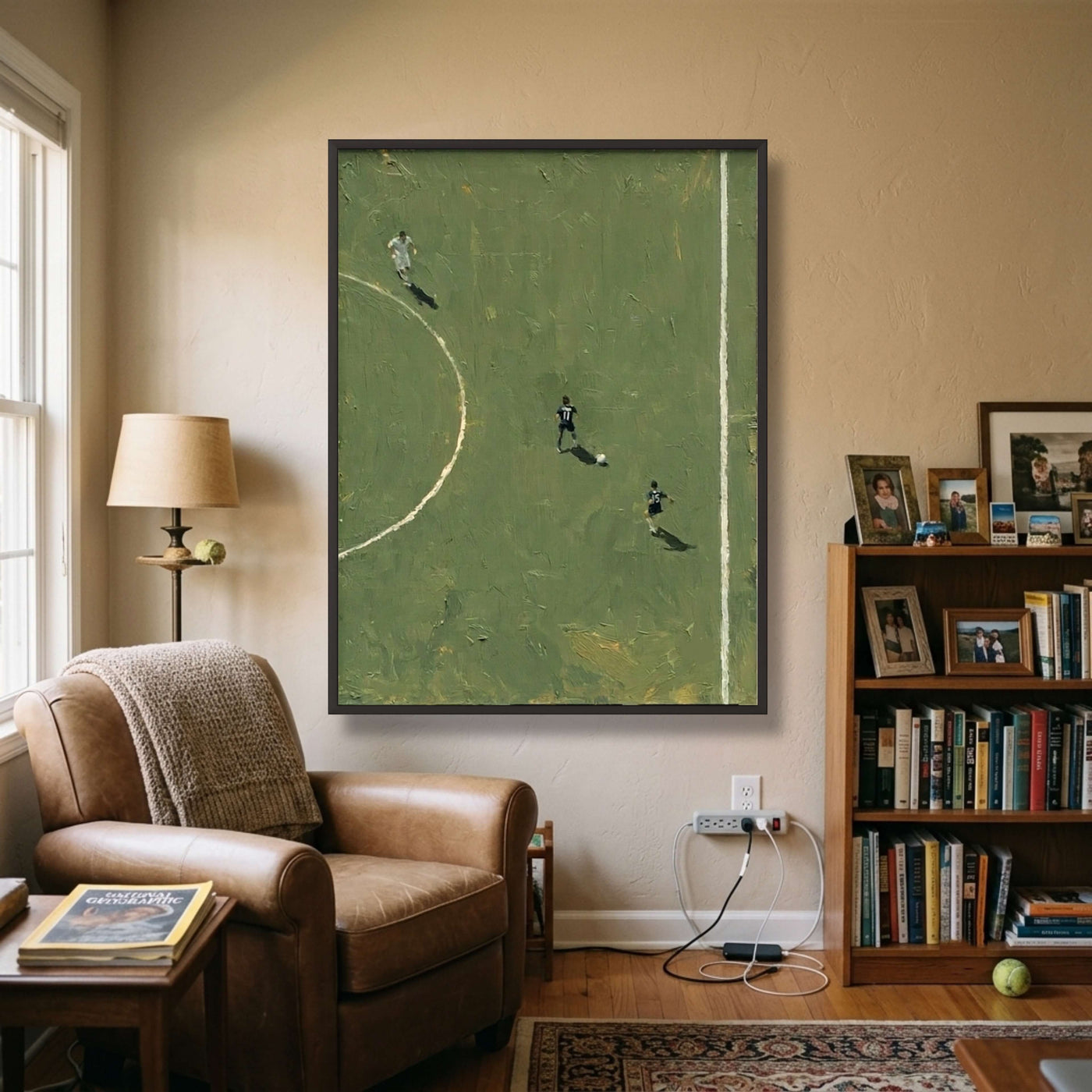 Impressionist Art | Soccer Pitch Motion